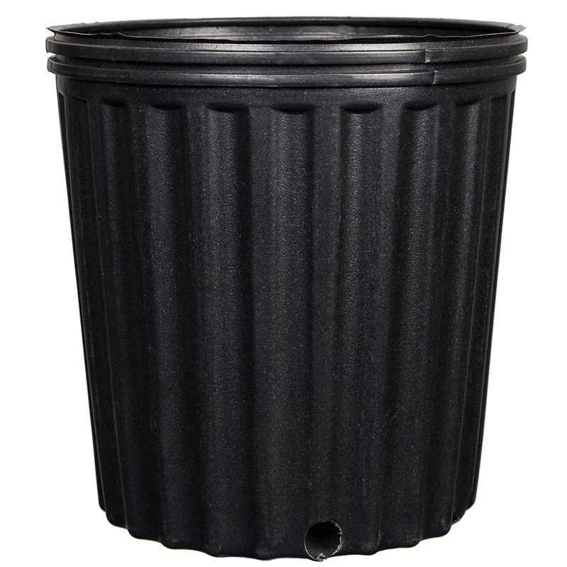Nursery Pot Black 1 Gallon - 50 per sleeve - Grower